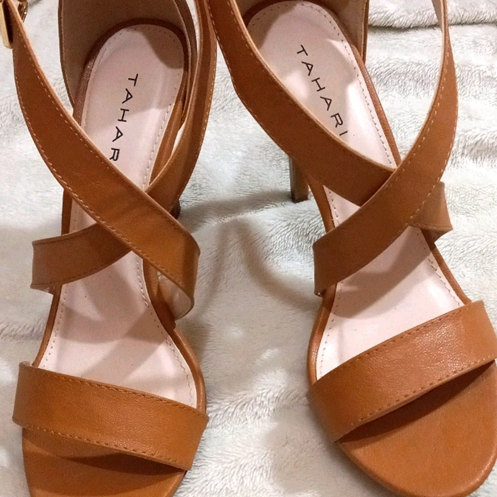 Brown heels